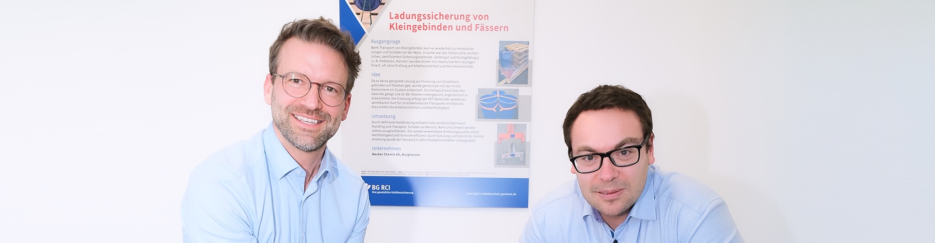 1. Platz: Ladungssicherung von Kleingebinden und Fässern